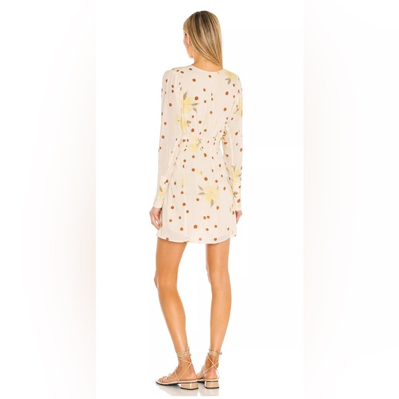 Free People Women's Dress Date Night Sunshine Size Medium‎ Spring Flowy - Picture 3 of 15